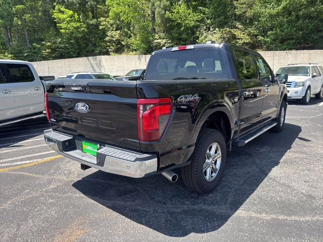 2024 Agate Black Metallic Ford F-150 XLT 4X4 Truck
