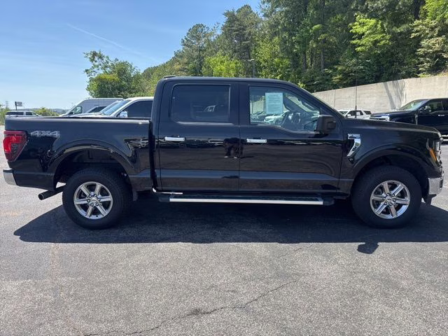 2024 Agate Black Metallic Ford F-150 XLT 4X4 Truck