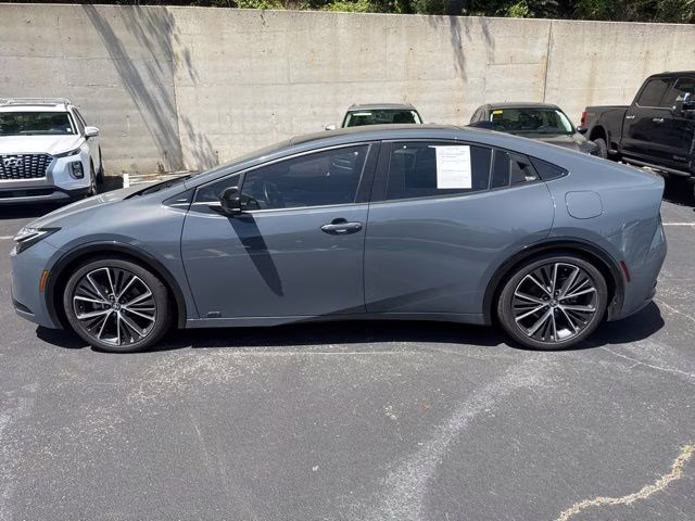 2023 Guardian Gray Toyota Prius Limited AWD Hatchback