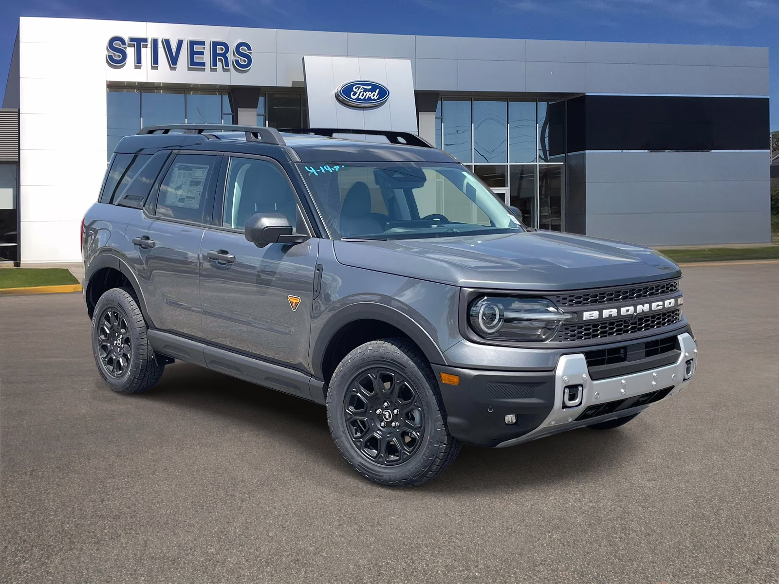 2026 Grey Ford Bronco Sport Badlands 4X4 SUV