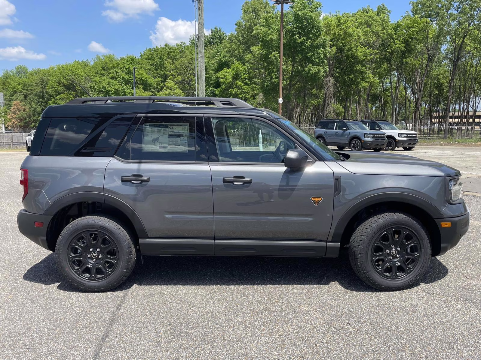 2026 Grey Ford Bronco Sport Badlands 4X4 SUV