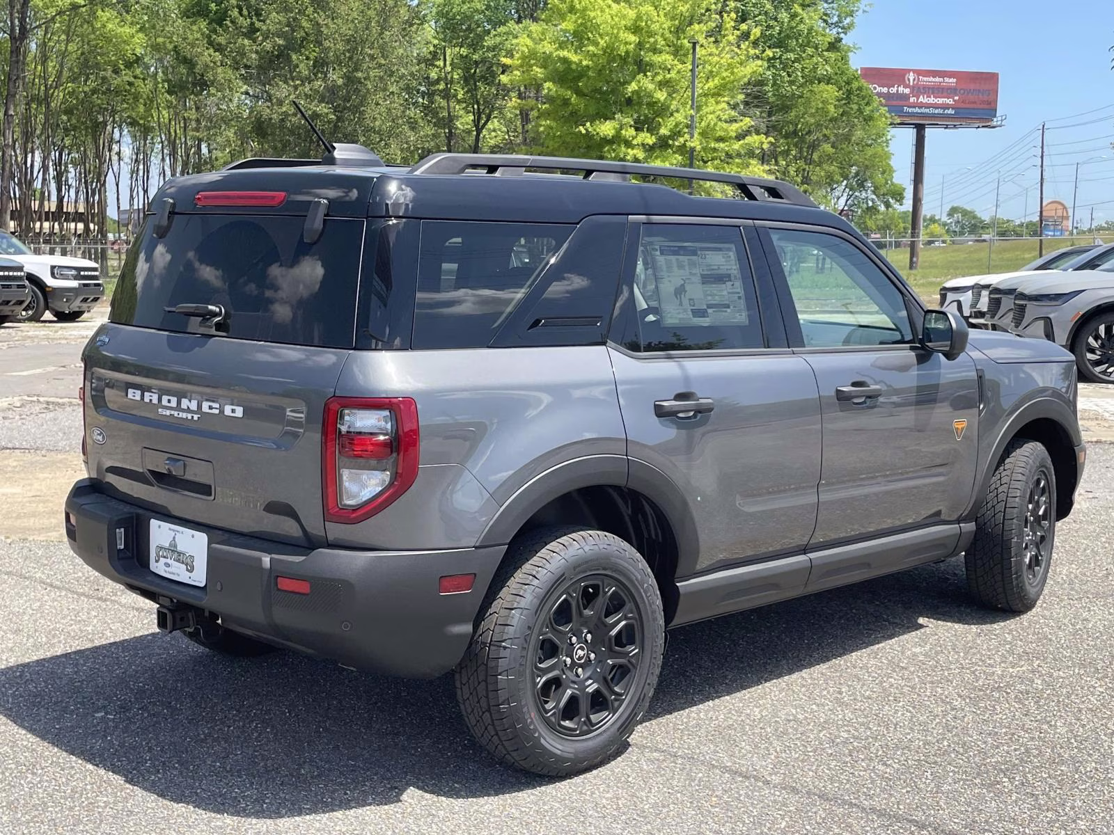 2026 Grey Ford Bronco Sport Badlands 4X4 SUV