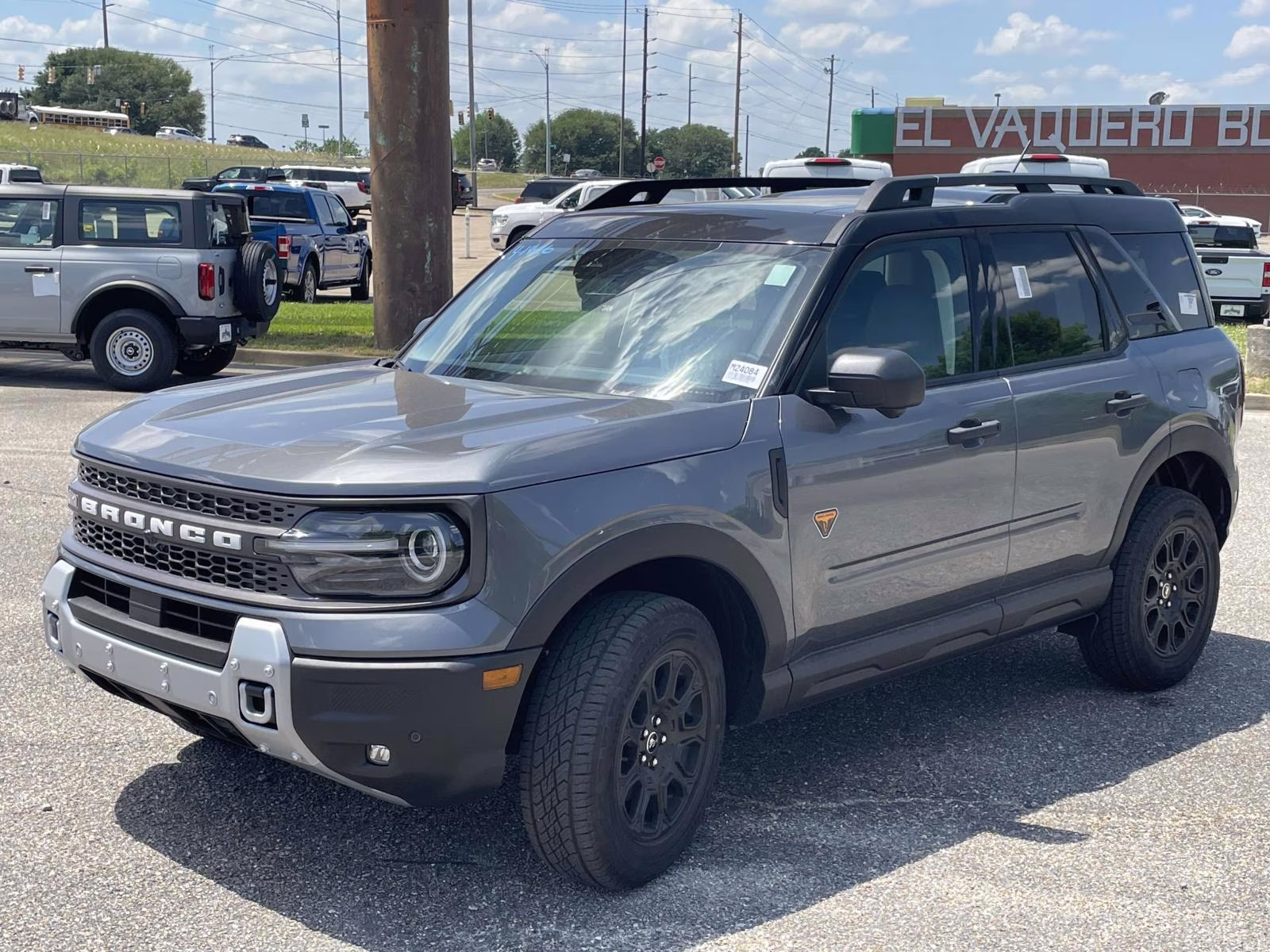 2026 Grey Ford Bronco Sport Badlands 4X4 SUV