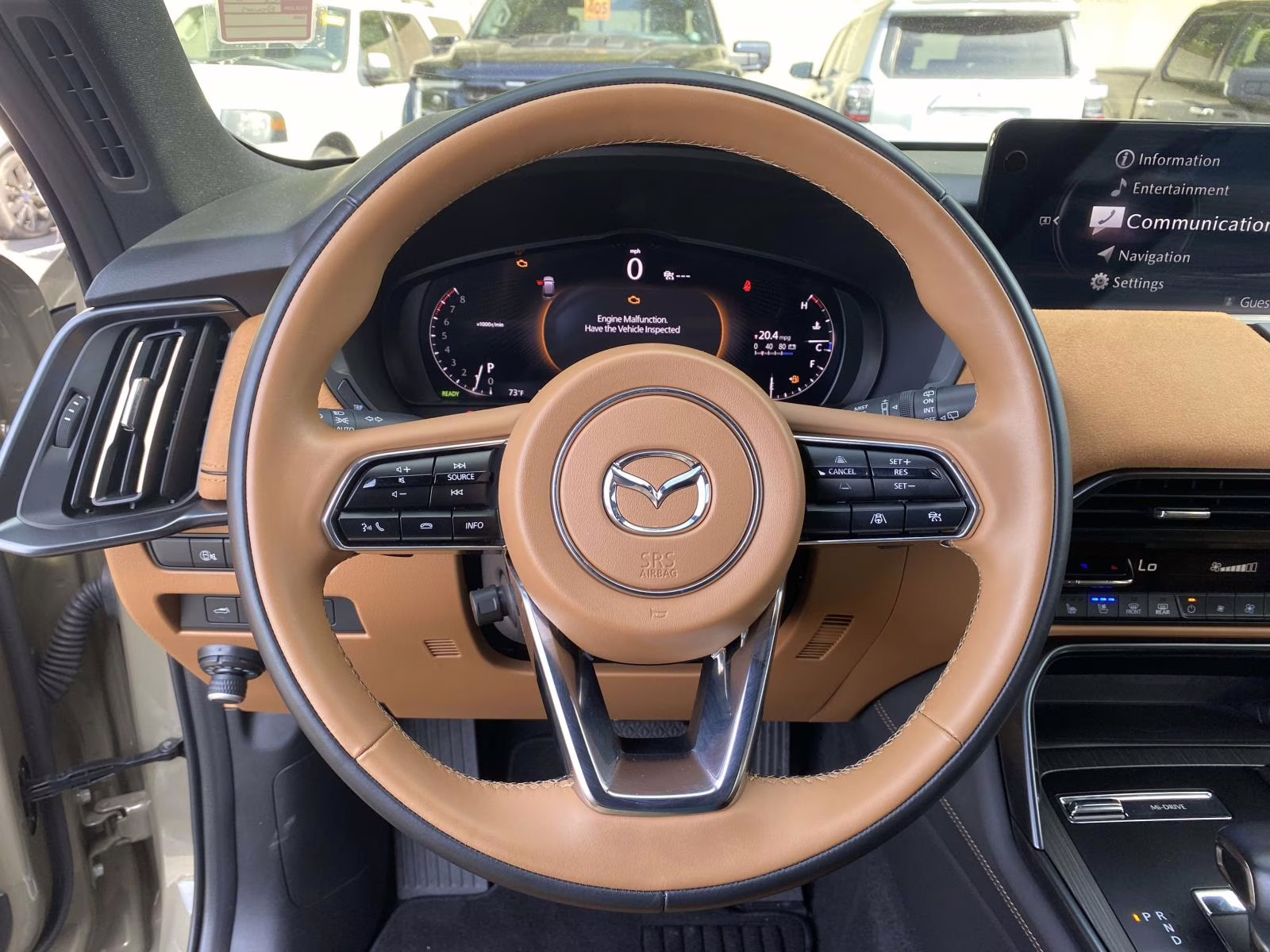 2025 Zircon Sand Metallic Mazda CX-70 3.3 Turbo S Premium Plus AWD SUV