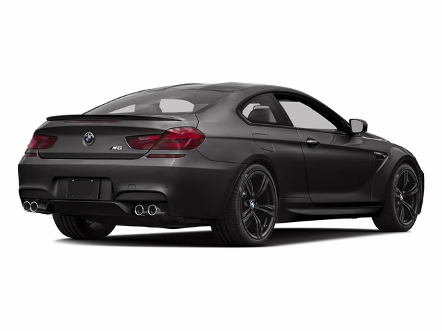 2017 Black Sapphire Metallic BMW M6 Base RWD Coupe