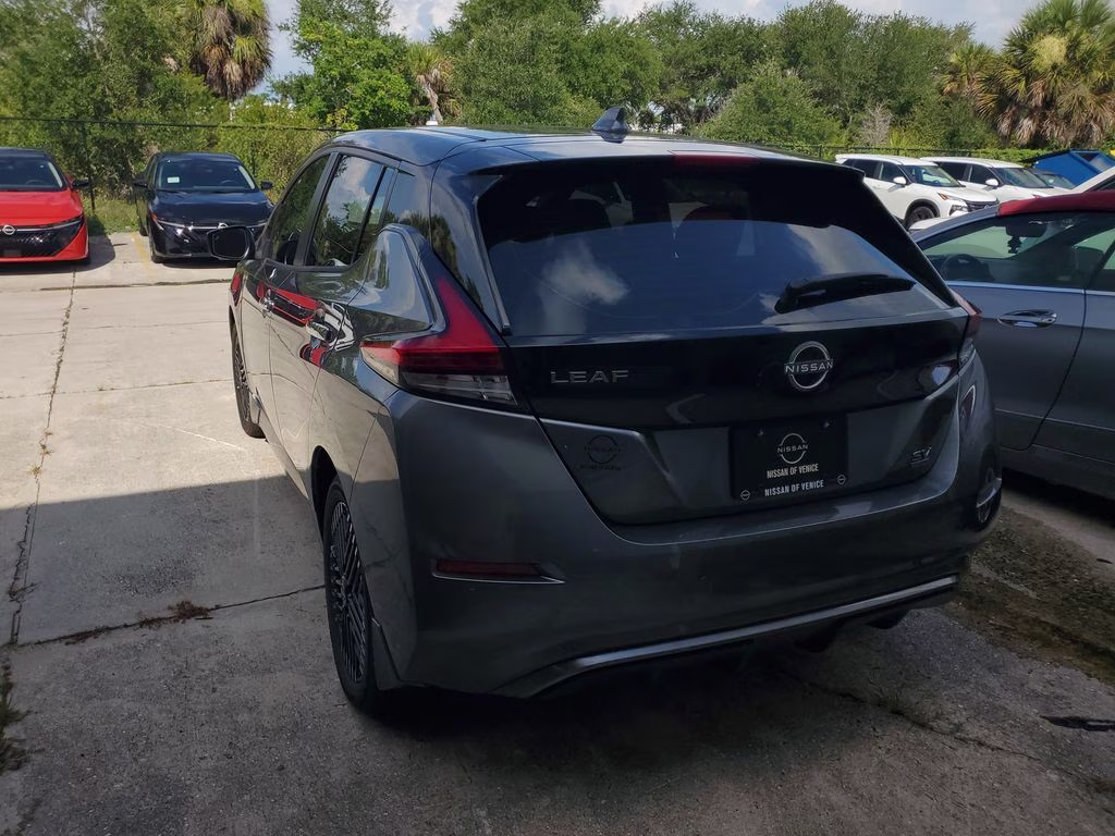 2025 Gun Metallic Nissan LEAF SV Plus FWD Hatchback