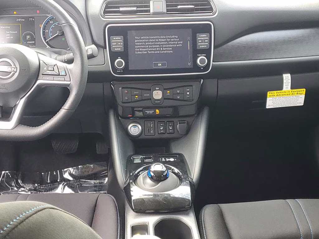 2025 Gun Metallic Nissan LEAF SV Plus FWD Hatchback