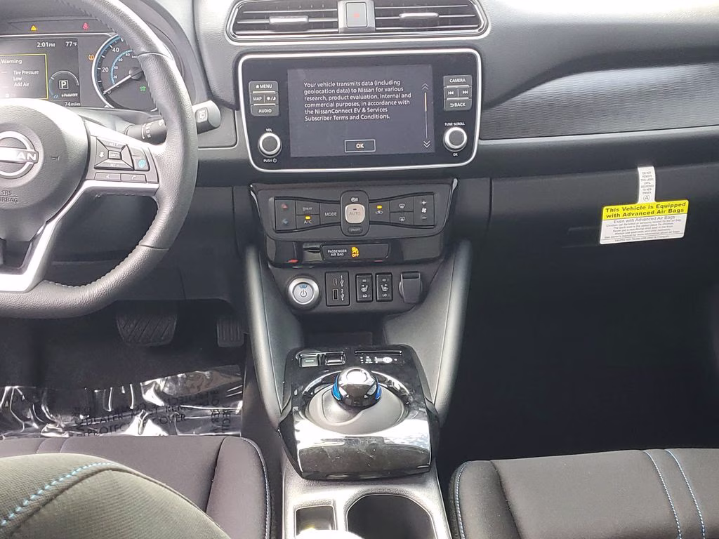 2025 Gun Metallic Nissan LEAF SV Plus FWD Hatchback