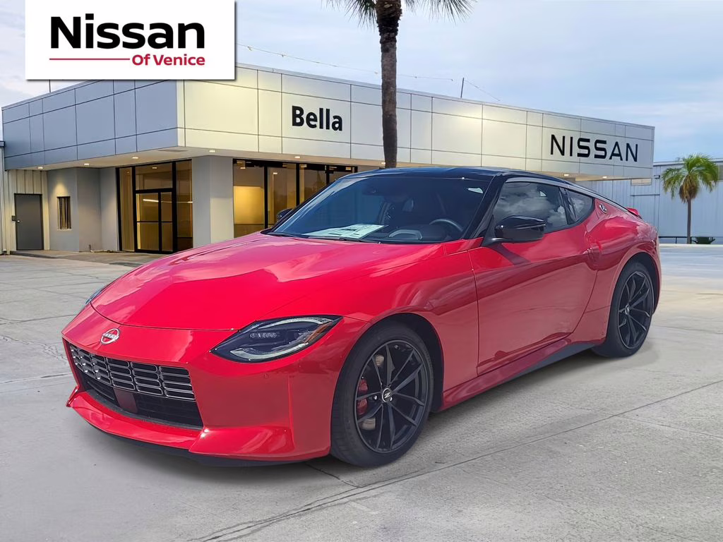 2026 Solid Red/Super Black Nissan Z Performance RWD Coupe