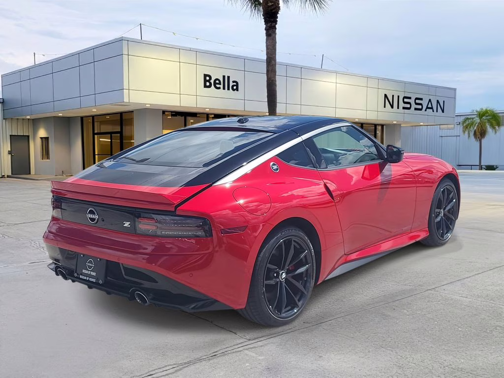 2026 Solid Red/Super Black Nissan Z Performance RWD Coupe