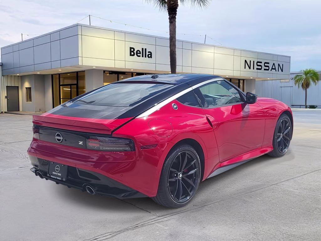 2026 Solid Red/Super Black Nissan Z Performance RWD Coupe