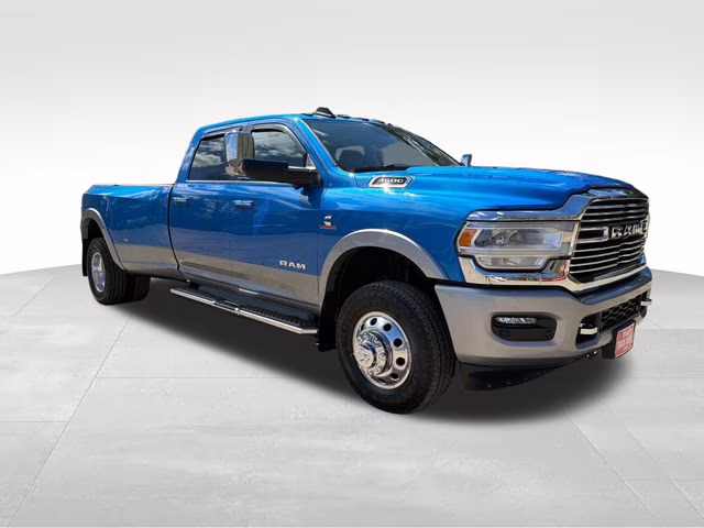 2021 Hydro Blue Pearlcoat Ram 3500 Laramie 4X4 Truck