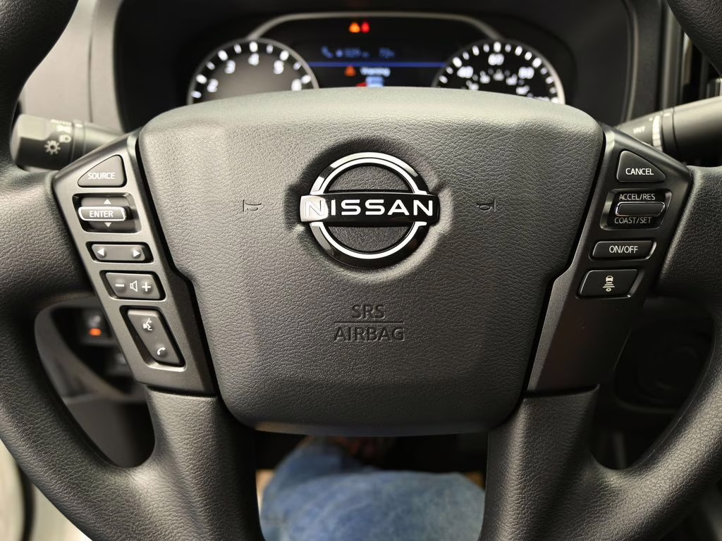 2026 Glacier White Nissan Frontier SV RWD Truck