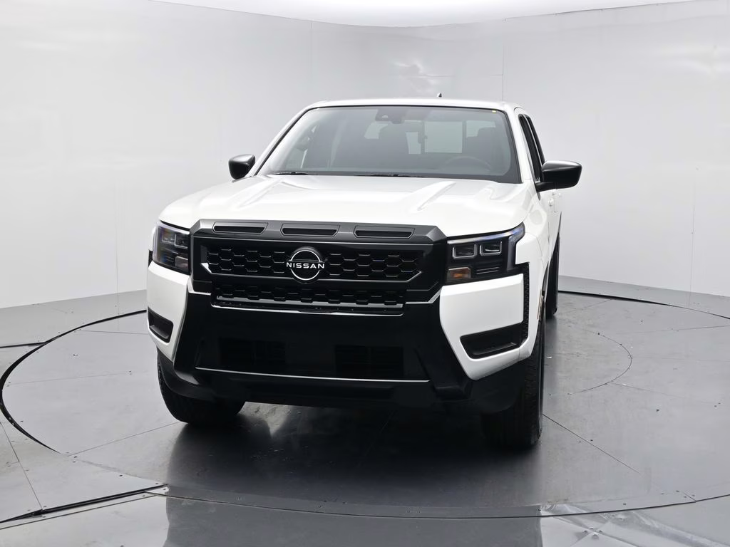 2026 Glacier White Nissan Frontier SV RWD Truck