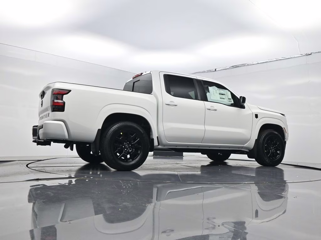 2026 Glacier White Nissan Frontier SV RWD Truck