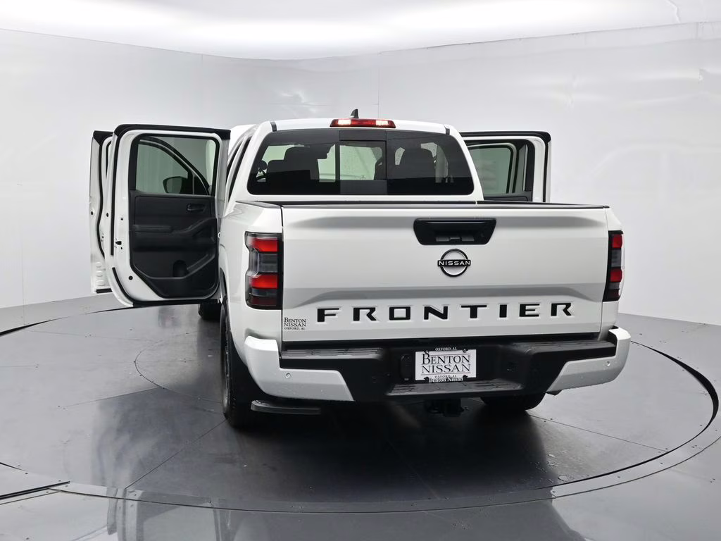 2026 Glacier White Nissan Frontier SV RWD Truck