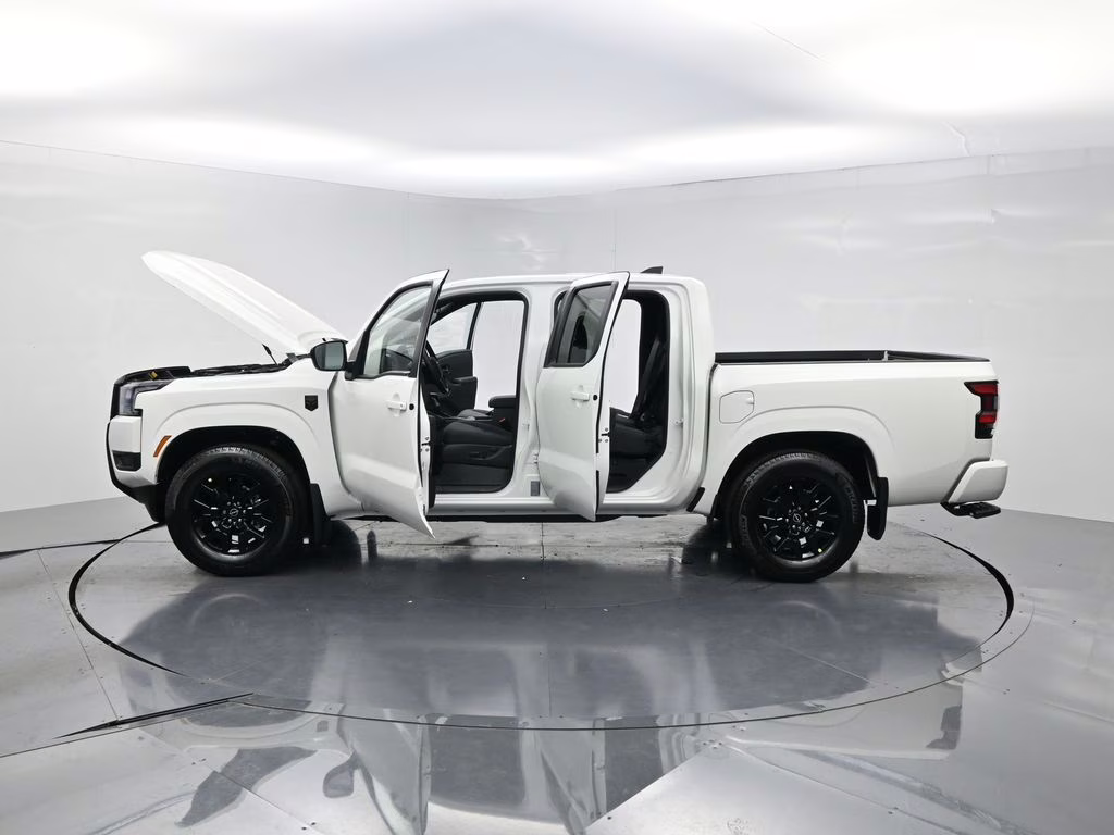2026 Glacier White Nissan Frontier SV RWD Truck