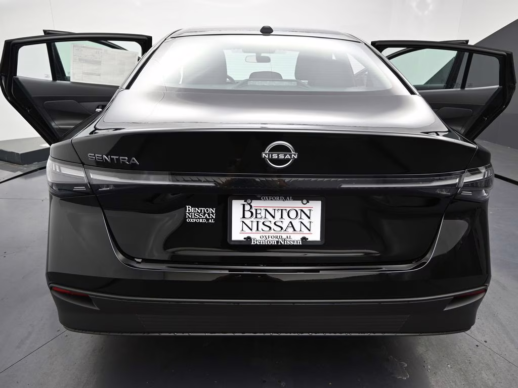 2026 Super Black Nissan Sentra SV FWD Sedan