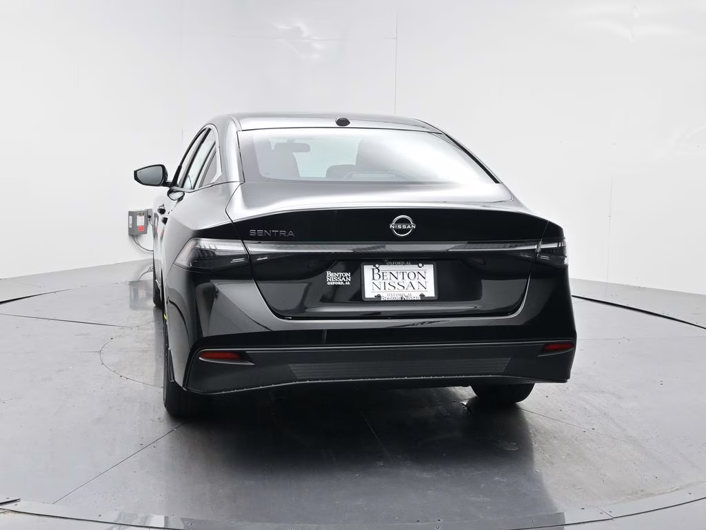 2026 Super Black Nissan Sentra SV FWD Sedan
