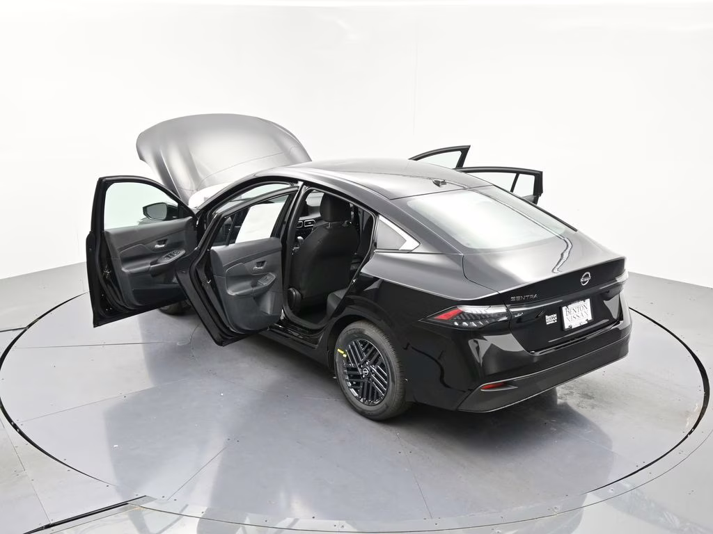 2026 Super Black Nissan Sentra SV FWD Sedan