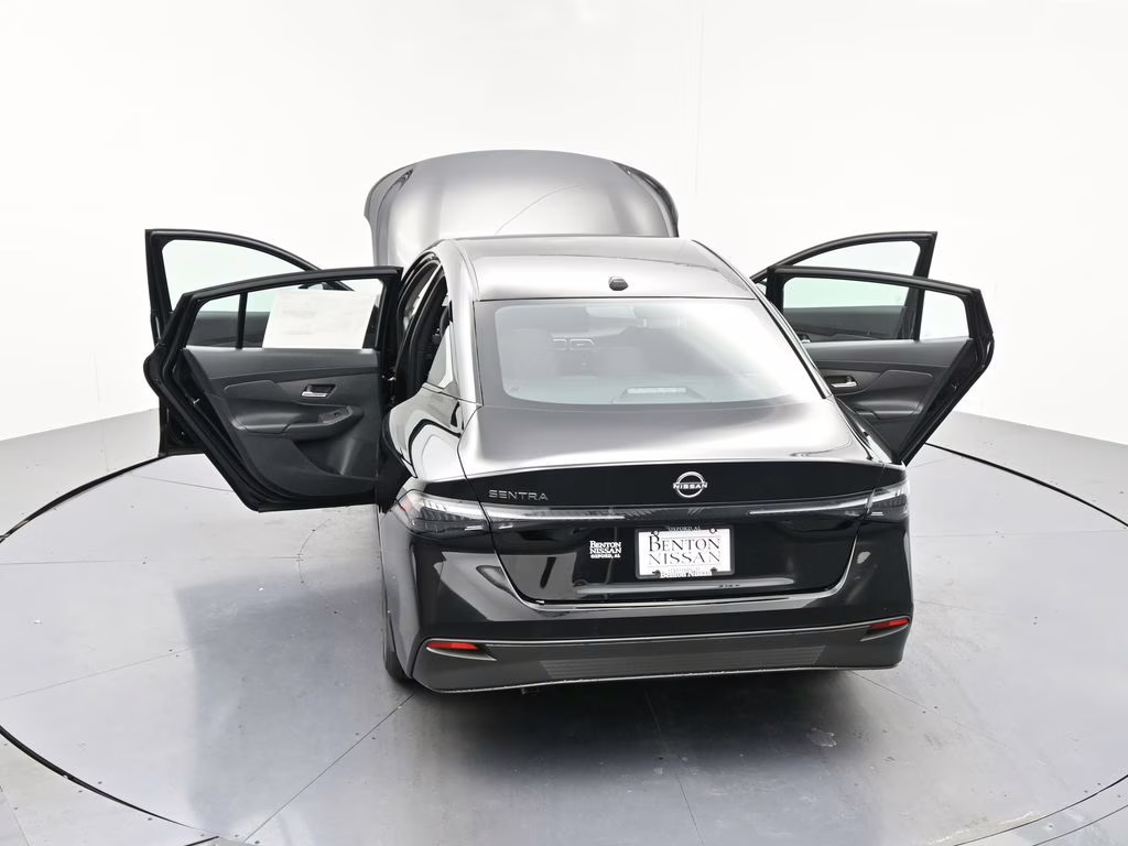 2026 Super Black Nissan Sentra SV FWD Sedan