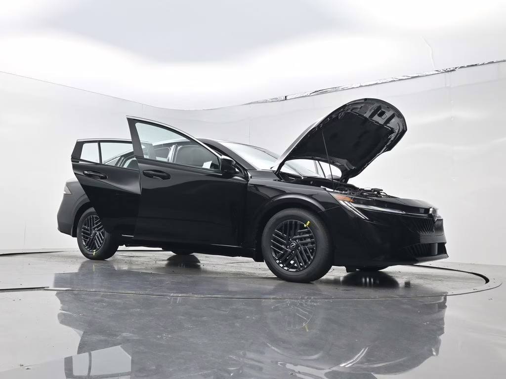 2026 Super Black Nissan Sentra SV FWD Sedan