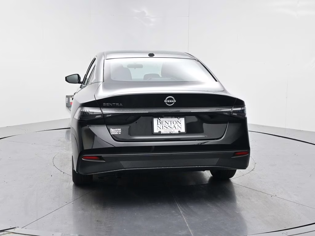 2026 Super Black Nissan Sentra SV FWD Sedan