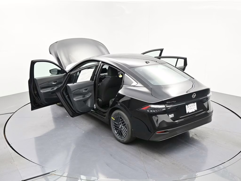 2026 Super Black Nissan Sentra SV FWD Sedan