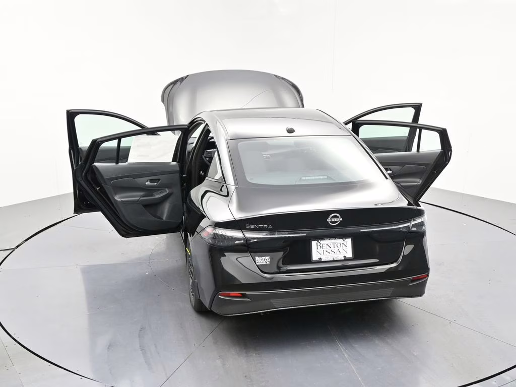 2026 Super Black Nissan Sentra SV FWD Sedan