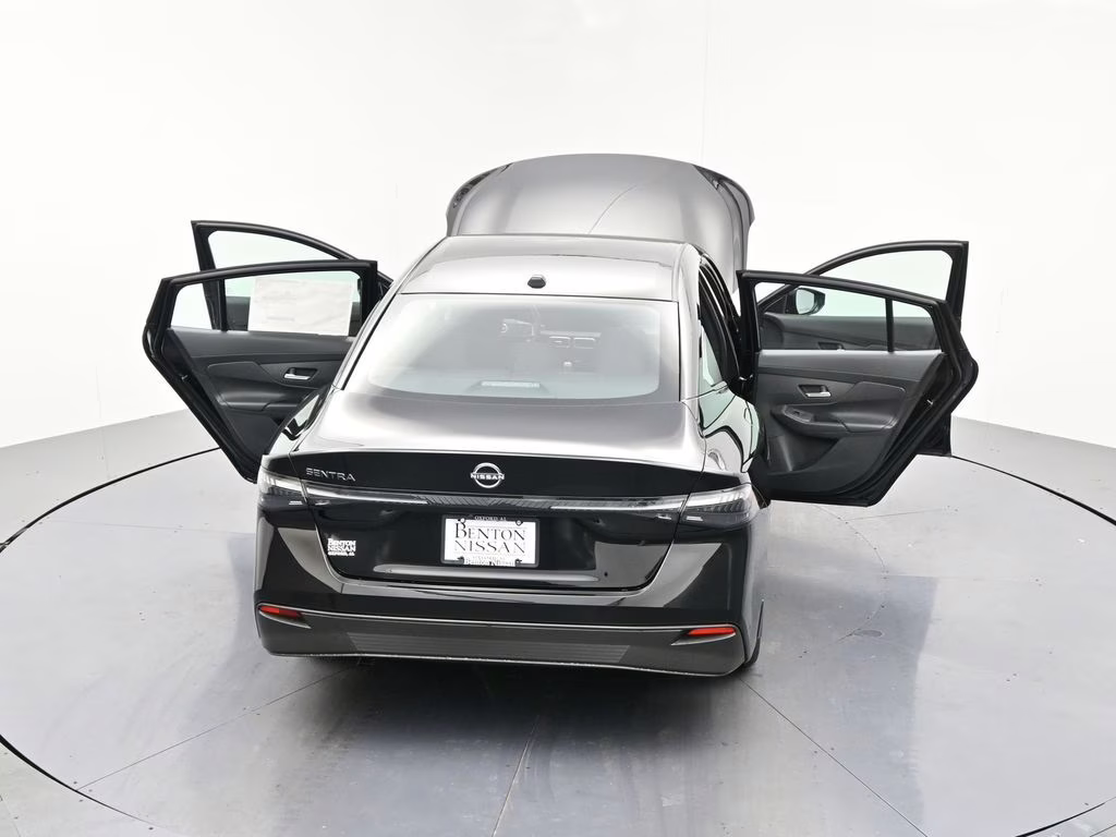 2026 Super Black Nissan Sentra SV FWD Sedan