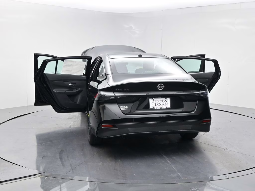 2026 Super Black Nissan Sentra SV FWD Sedan