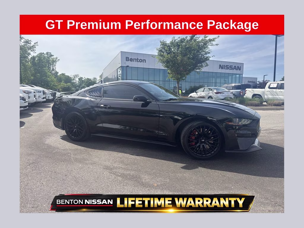2020 Shadow Black Ford Mustang GT Premium RWD Coupe