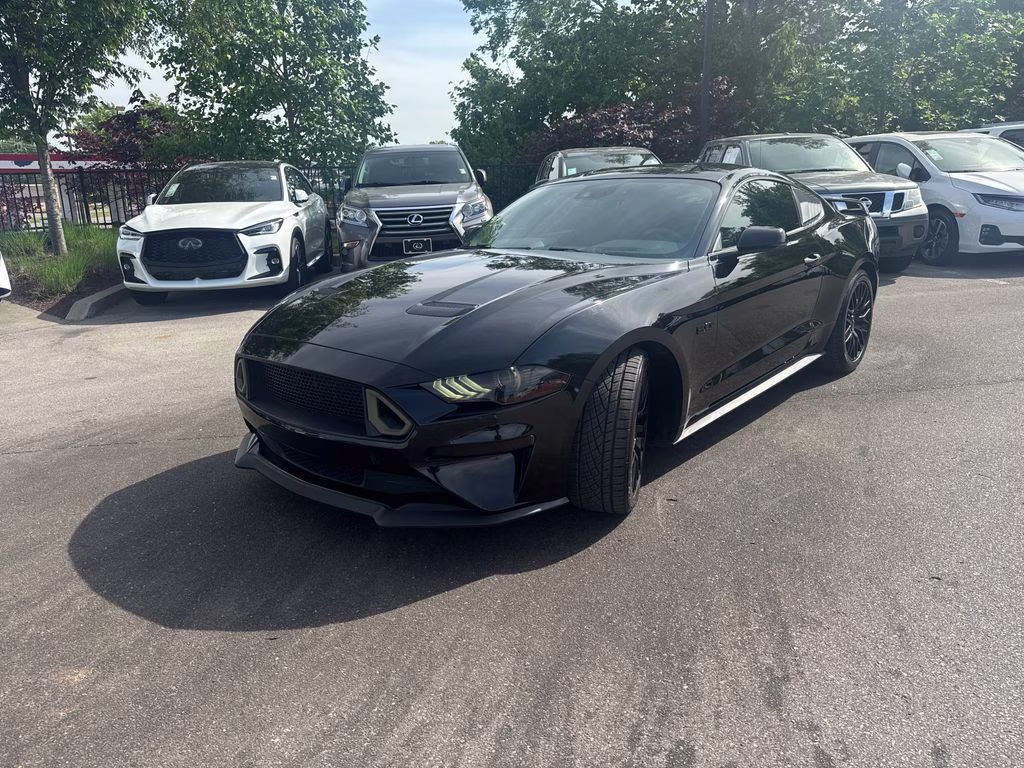 2020 Shadow Black Ford Mustang GT Premium RWD Coupe