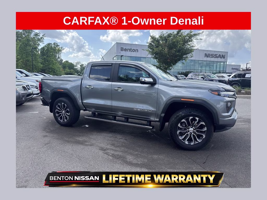 2023 Sterling Metallic GMC Canyon Denali 4X4 Truck