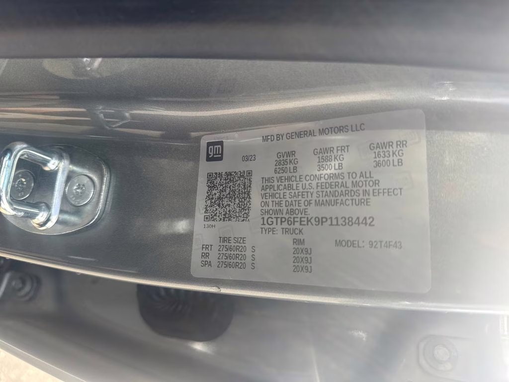 2023 Sterling Metallic GMC Canyon Denali 4X4 Truck