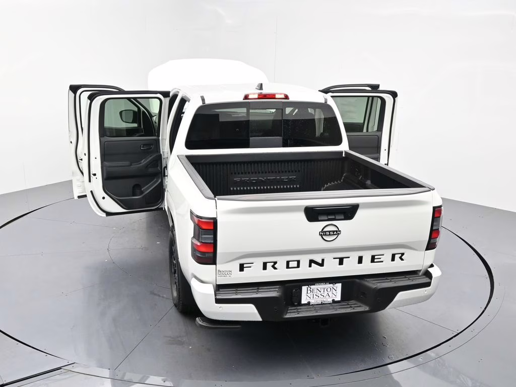 2026 Glacier White Nissan Frontier SV RWD Truck