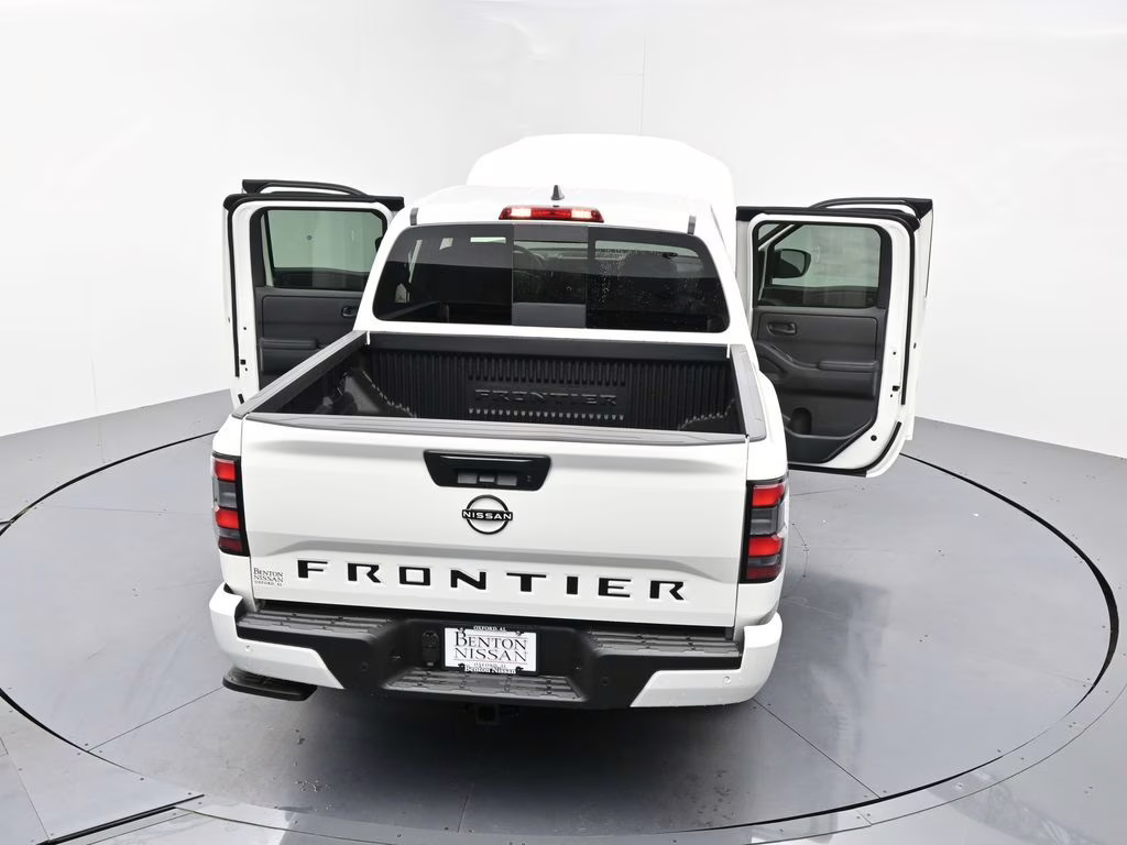 2026 Glacier White Nissan Frontier SV RWD Truck