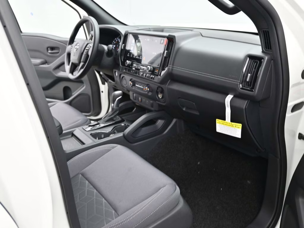 2026 Glacier White Nissan Frontier SV RWD Truck