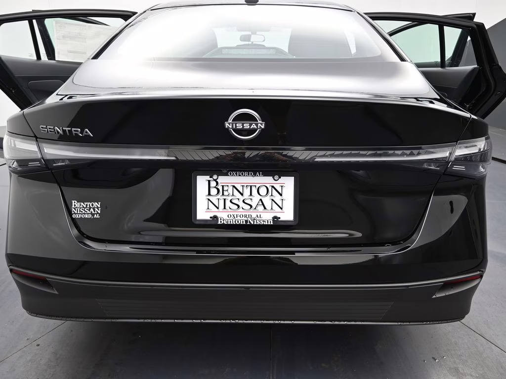 2026 Super Black Nissan Sentra SV FWD Sedan