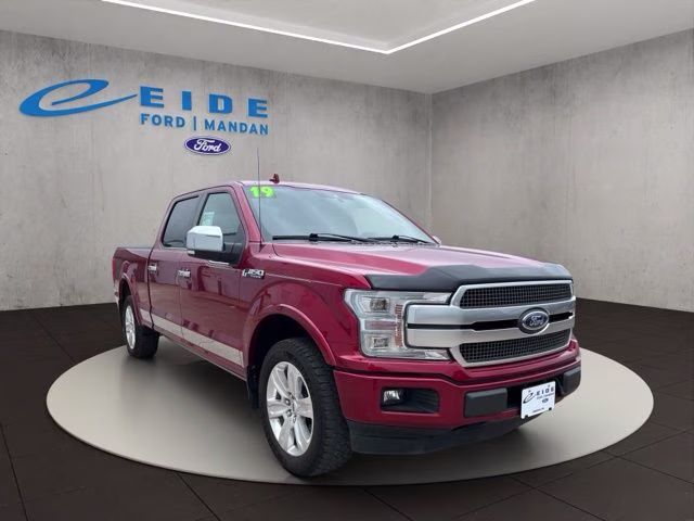 2019 Ruby Red Metallic Ford F-150 Platinum 4X4 Truck