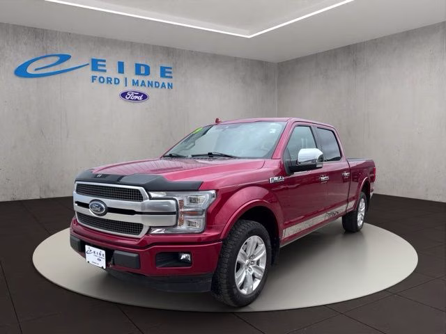 2019 Ruby Red Metallic Ford F-150 Platinum 4X4 Truck