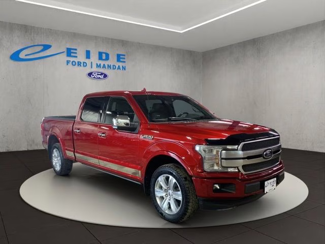 2019 Ruby Red Metallic Ford F-150 Platinum 4X4 Truck
