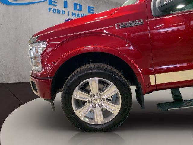 2019 Ruby Red Metallic Ford F-150 Platinum 4X4 Truck