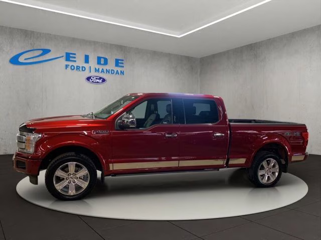 2019 Ruby Red Metallic Ford F-150 Platinum 4X4 Truck