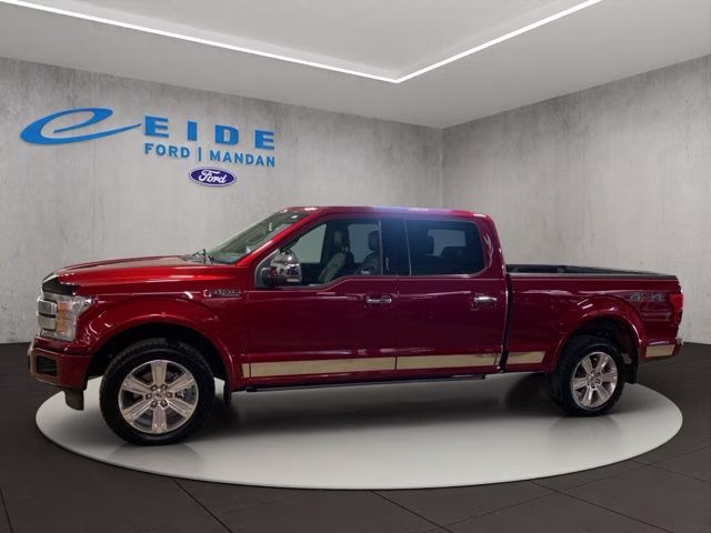 2019 Ruby Red Metallic Ford F-150 Platinum 4X4 Truck