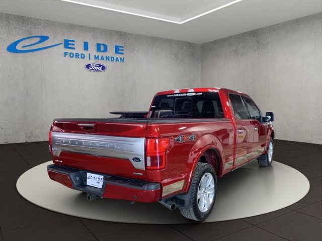 2019 Ruby Red Metallic Ford F-150 Platinum 4X4 Truck
