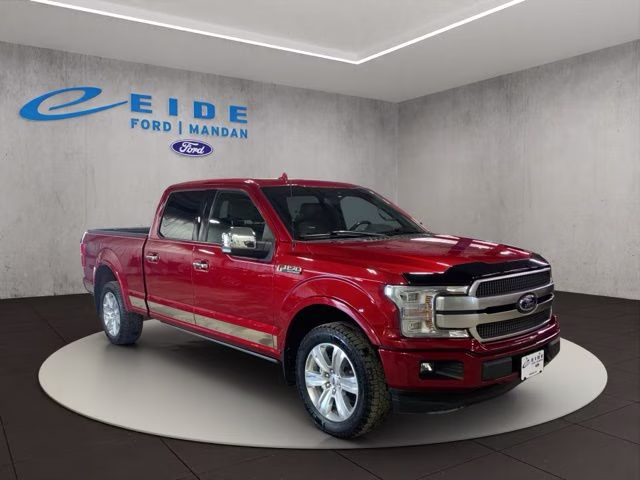 2019 Ruby Red Metallic Ford F-150 Platinum 4X4 Truck