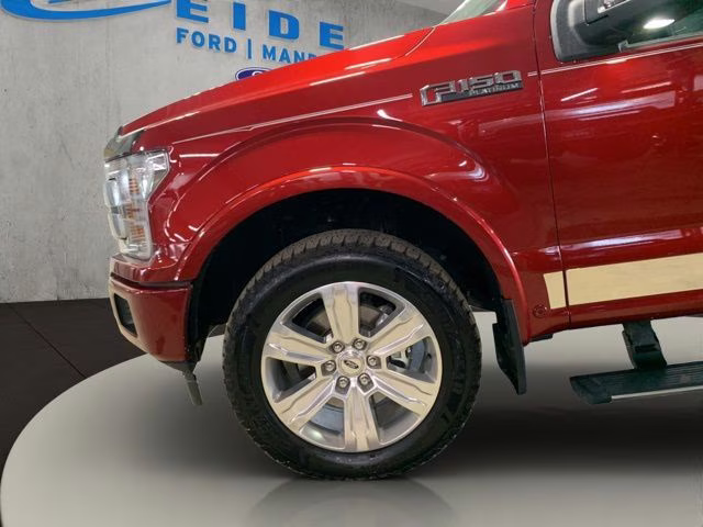 2019 Ruby Red Metallic Ford F-150 Platinum 4X4 Truck