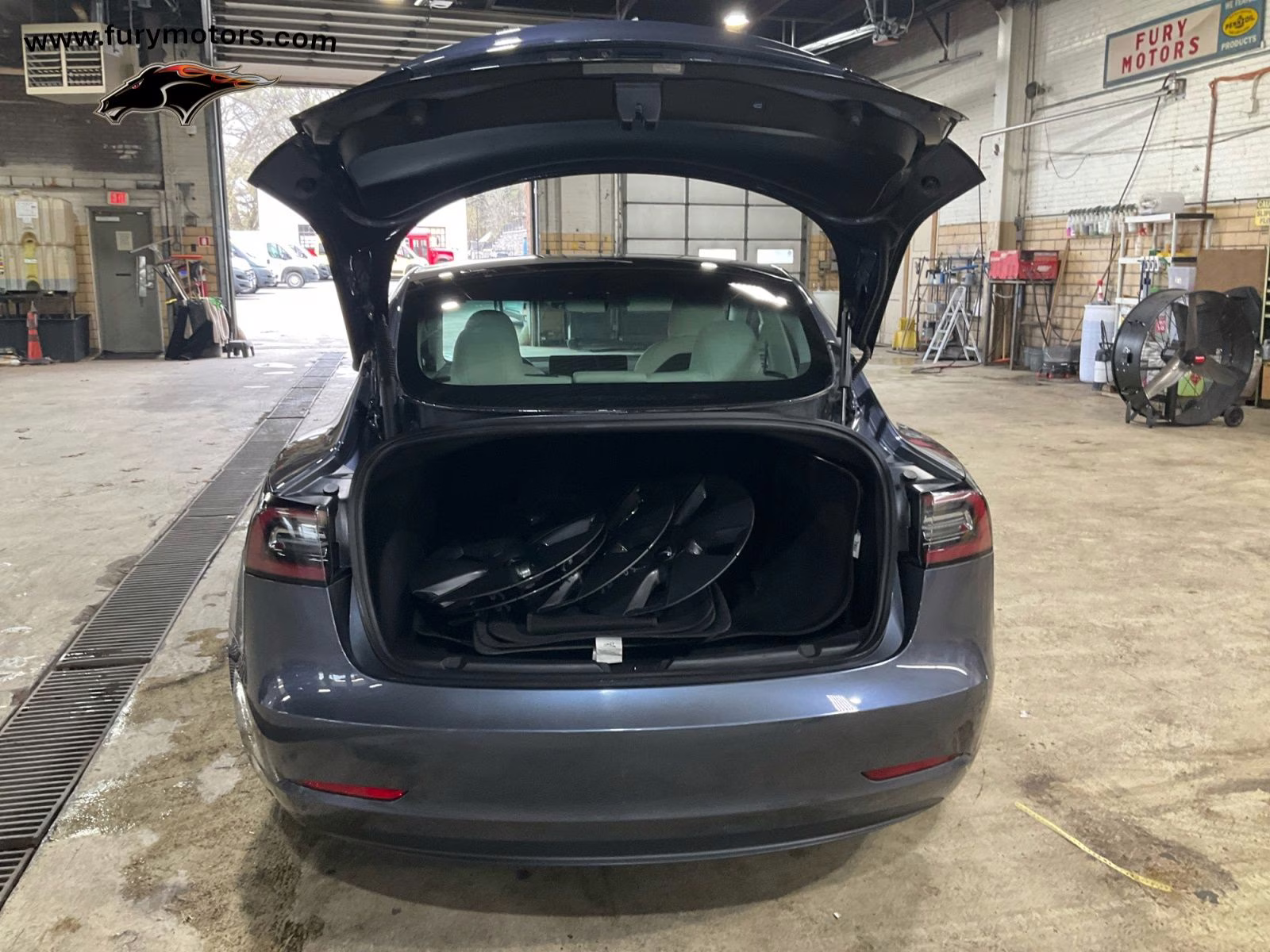 2021 Midnight Silver Metallic Tesla Model 3 Long Range AWD Sedan