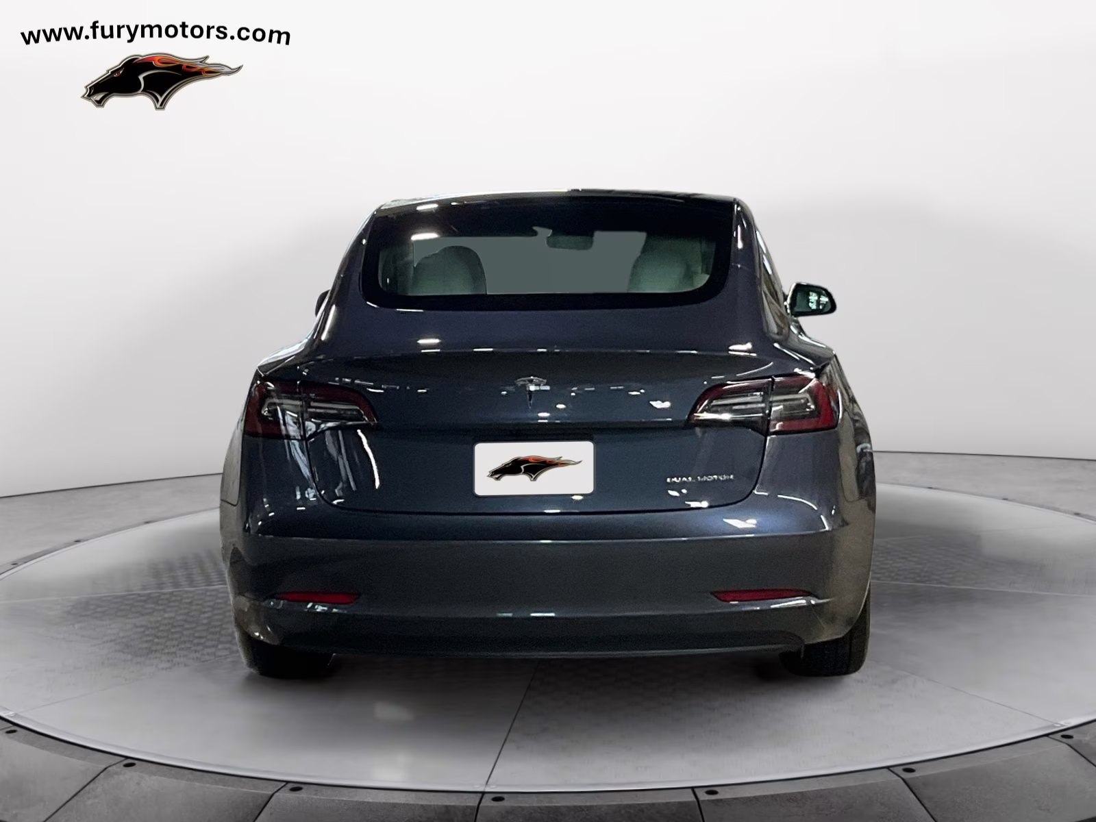 2021 Midnight Silver Metallic Tesla Model 3 Long Range AWD Sedan